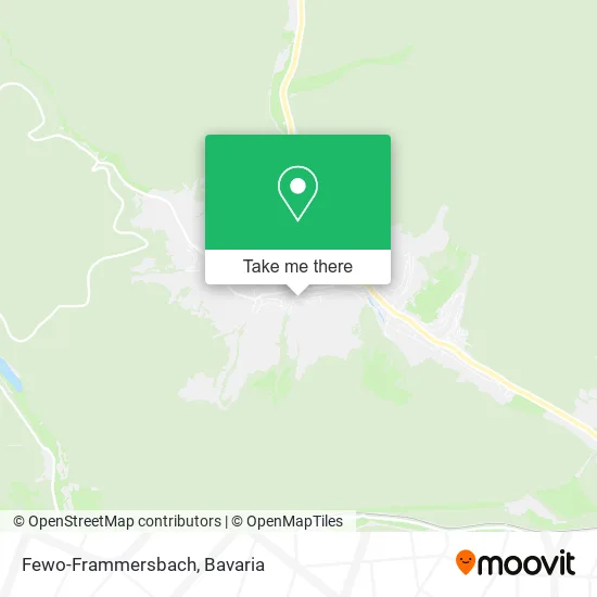 Карта Fewo-Frammersbach