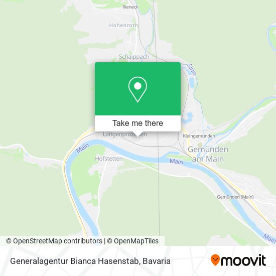 Generalagentur Bianca Hasenstab map