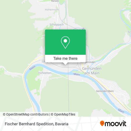 Fischer Bernhard Spedition map