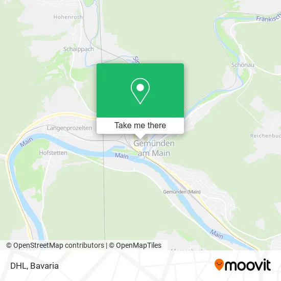 Карта DHL