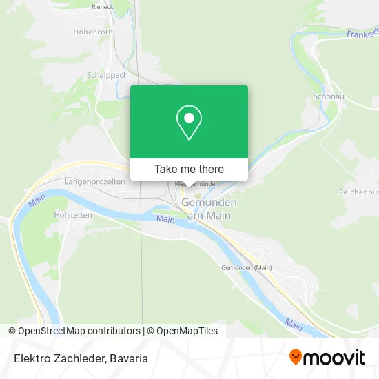 Карта Elektro Zachleder