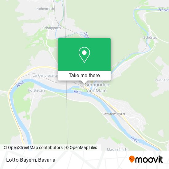 Lotto Bayern map