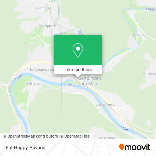 Карта Eat Happy