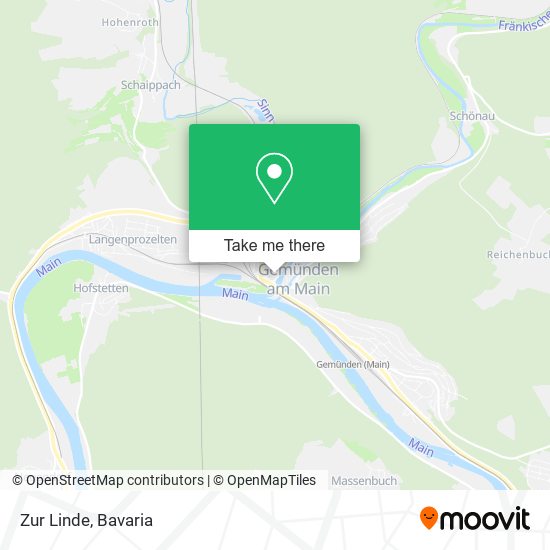 Zur Linde map