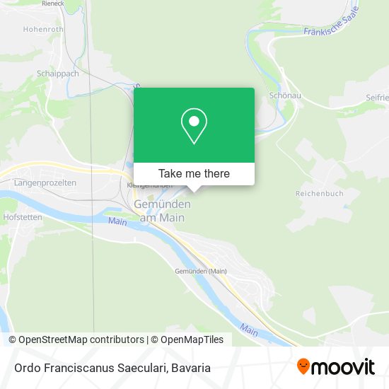 Ordo Franciscanus Saeculari map
