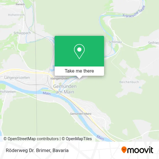 Röderweg Dr. Brimer map