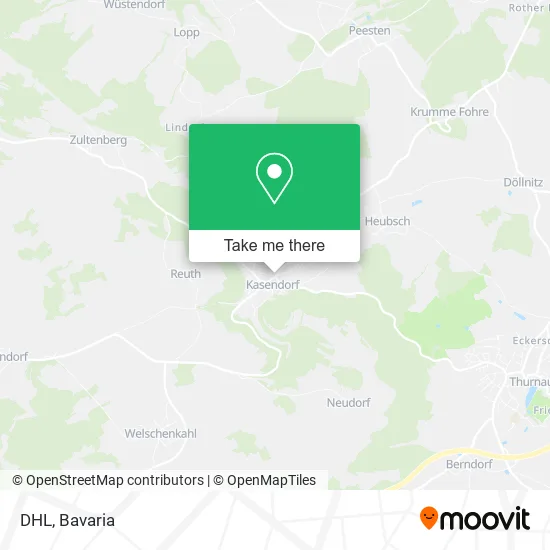 Карта DHL