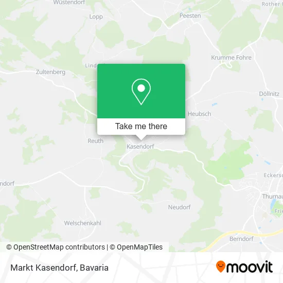 Карта Markt Kasendorf