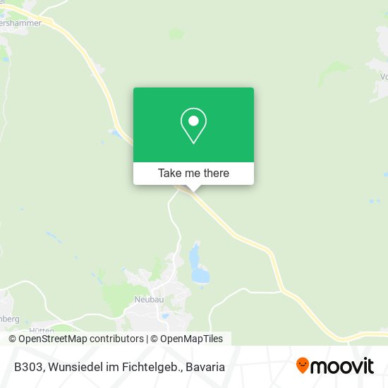 B303, Wunsiedel im Fichtelgeb. map