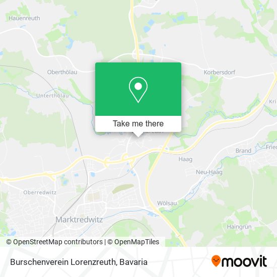 Burschenverein Lorenzreuth map