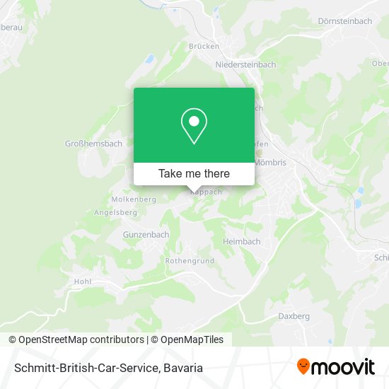 Schmitt-British-Car-Service map