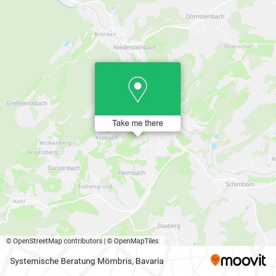 Systemische Beratung Mömbris map