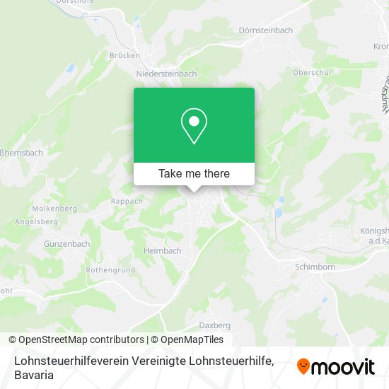 Lohnsteuerhilfeverein Vereinigte Lohnsteuerhilfe map
