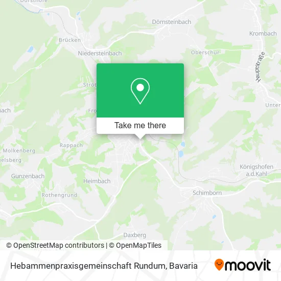 Карта Hebammenpraxisgemeinschaft Rundum