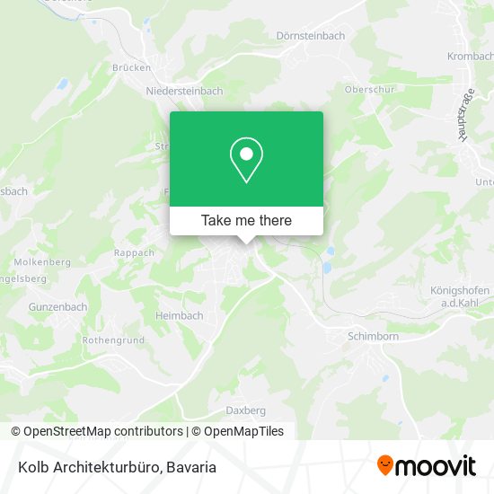 Kolb Architekturbüro map