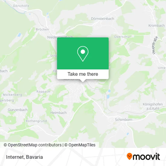 Карта Internet