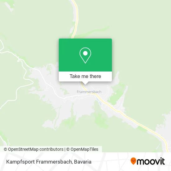 Карта Kampfsport Frammersbach