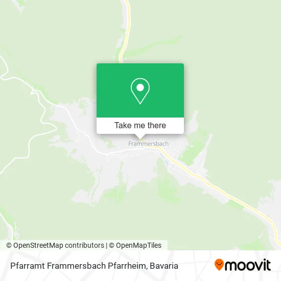 Карта Pfarramt Frammersbach Pfarrheim