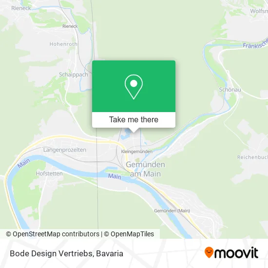 Карта Bode Design Vertriebs
