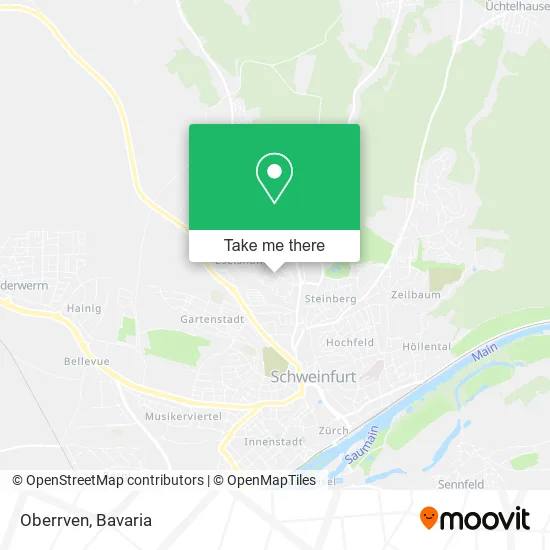 Карта Oberrven