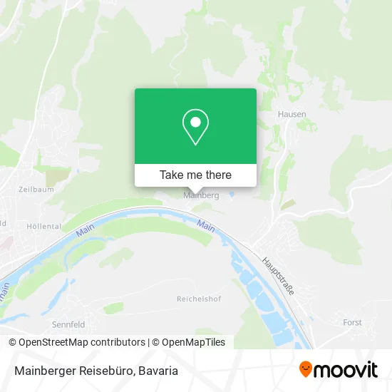 Mainberger Reisebüro map