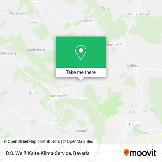 Карта D.S. Weiß Kälte-Klima-Service