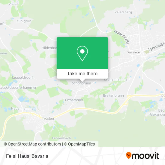 Felsl Haus map