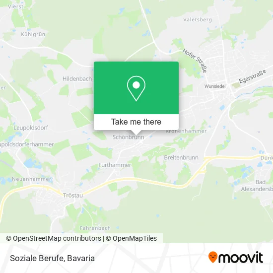 Soziale Berufe map
