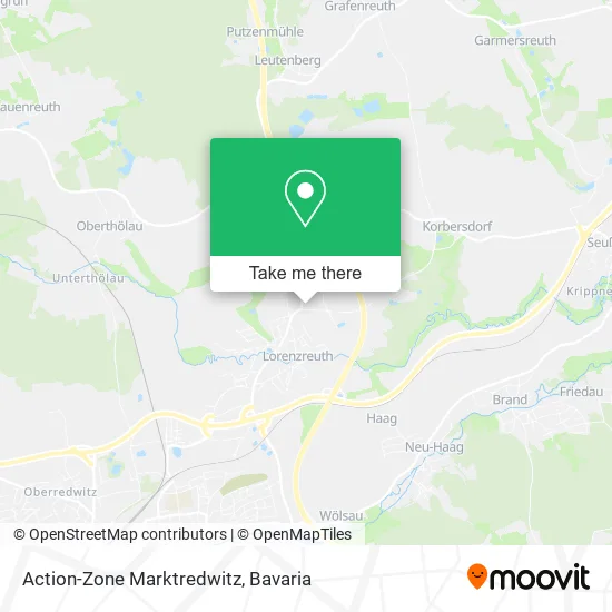 Карта Action-Zone Marktredwitz