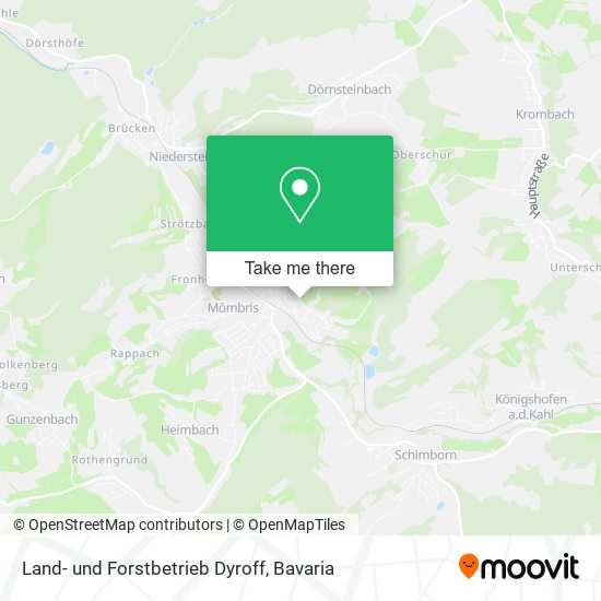 Land- und Forstbetrieb Dyroff map