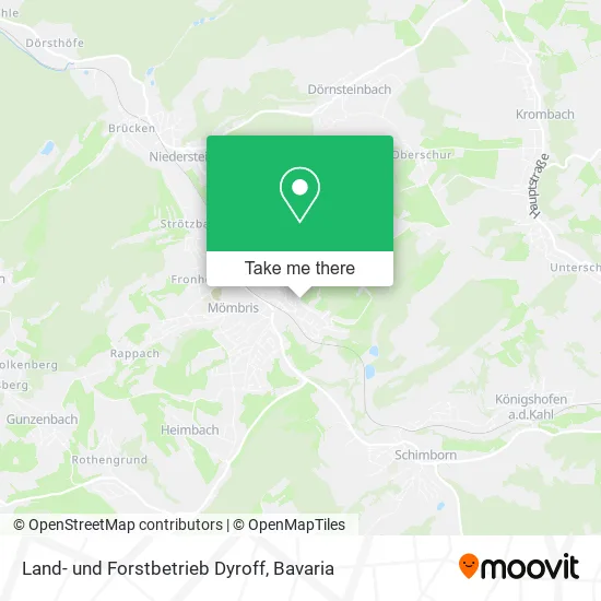 Карта Land- und Forstbetrieb Dyroff