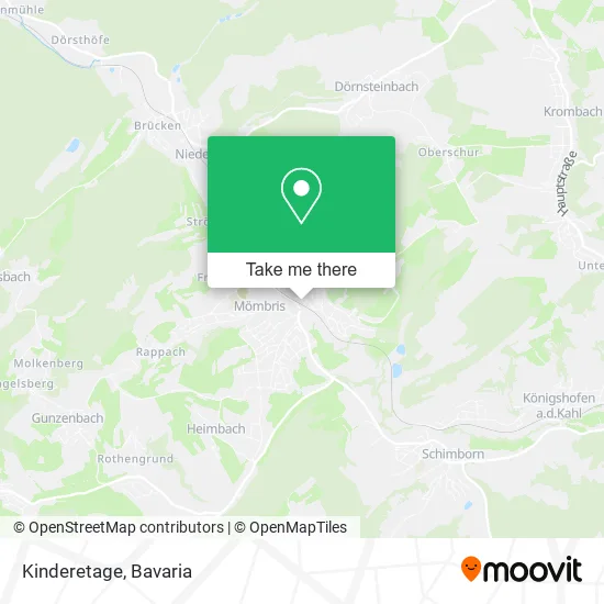 Карта Kinderetage