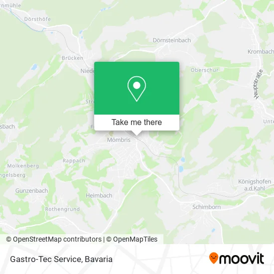 Карта Gastro-Tec Service