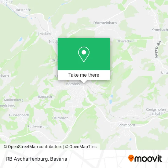 Карта RB Aschaffenburg