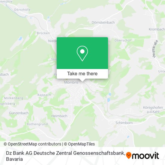 Dz Bank AG Deutsche Zentral Genossenschaftsbank map