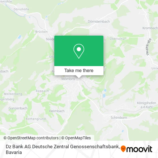 Карта Dz Bank AG Deutsche Zentral Genossenschaftsbank
