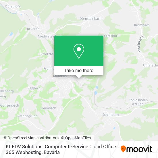Kt EDV Solutions: Computer It-Service Cloud Office 365 Webhosting map