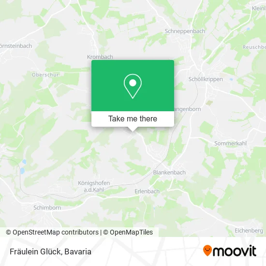 Карта Fräulein Glück