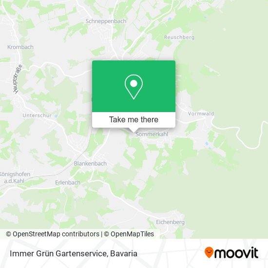 Immer Grün Gartenservice map