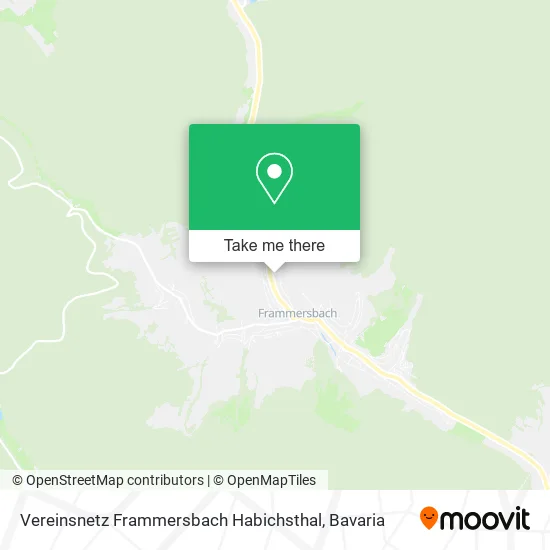 Карта Vereinsnetz Frammersbach Habichsthal