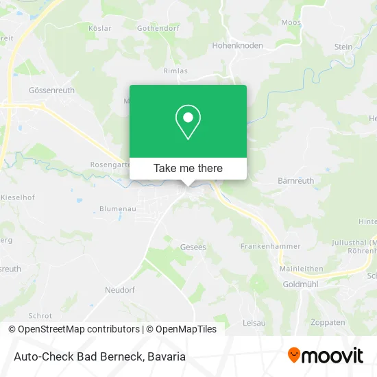 Карта Auto-Check Bad Berneck
