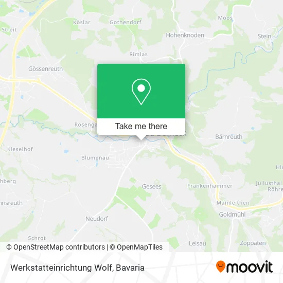Карта Werkstatteinrichtung Wolf