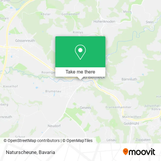 Карта Naturscheune