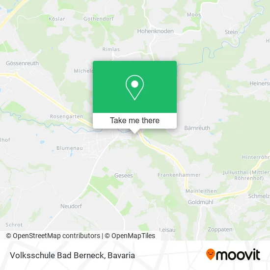 Карта Volksschule Bad Berneck