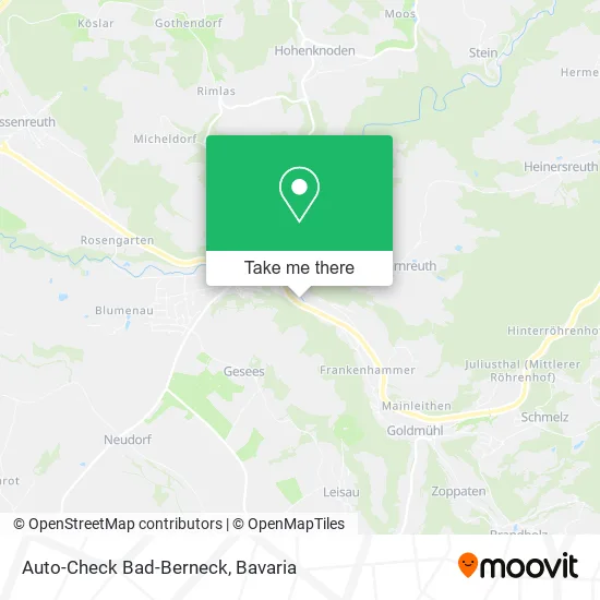 Карта Auto-Check Bad-Berneck