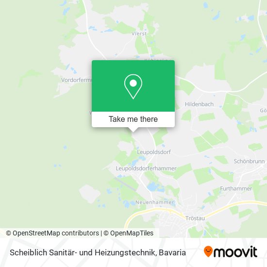 Scheiblich Sanitär- und Heizungstechnik map
