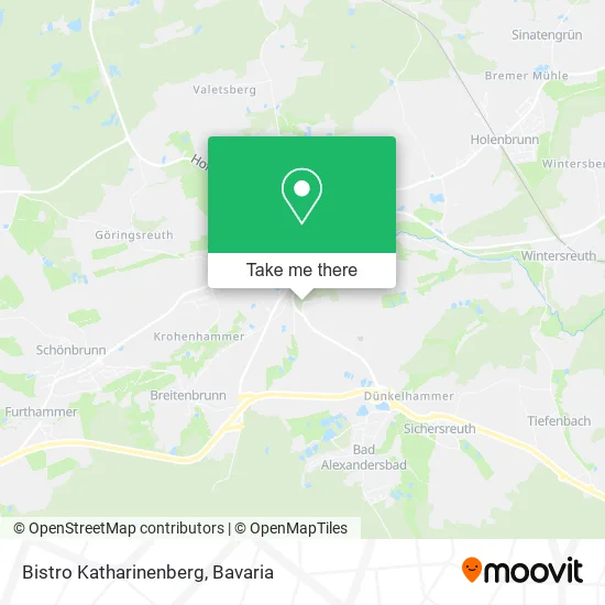 Карта Bistro Katharinenberg