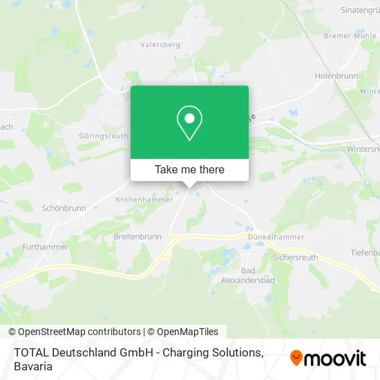 Карта TOTAL Deutschland GmbH - Charging Solutions