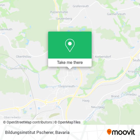 Bildungsinstitut Pscherer map
