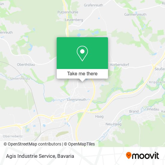 Карта Agis Industrie Service